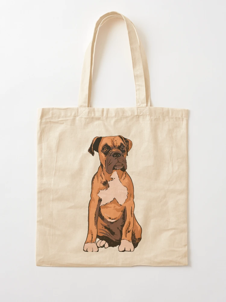 Minimalist Art Pattern Tote Bag Boxing Gifts for Boxer Lovers Tote