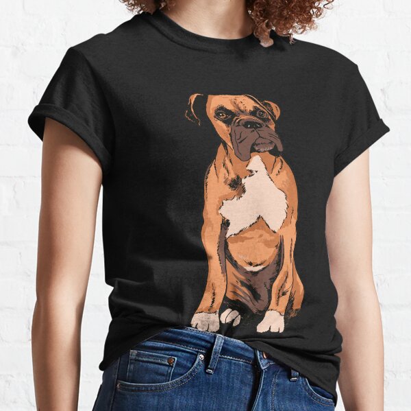 Boxer dog t clearance shirts