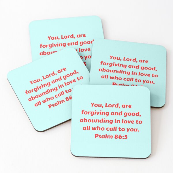 Item preview, Bible Verse Psalm 86:5 designed and sold by Prayingwarrior.