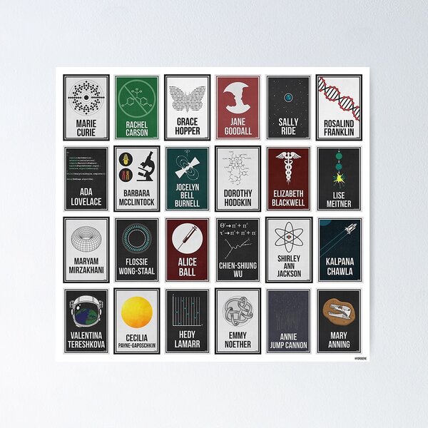 Item preview, 24 Women Who Changed Science. And The World. designed and sold by kennethmarsden.