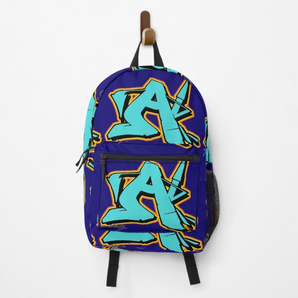 Item preview, BLUE LETTER A BY ESONE URBAN GRAFFITI STREET STYLE  designed and sold by GraffitiBomberZ.