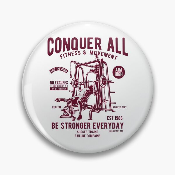 Item preview, Fitness & Movement Gym. No Excuses. Be Stronger Everyday.  designed and sold by wkyip79.