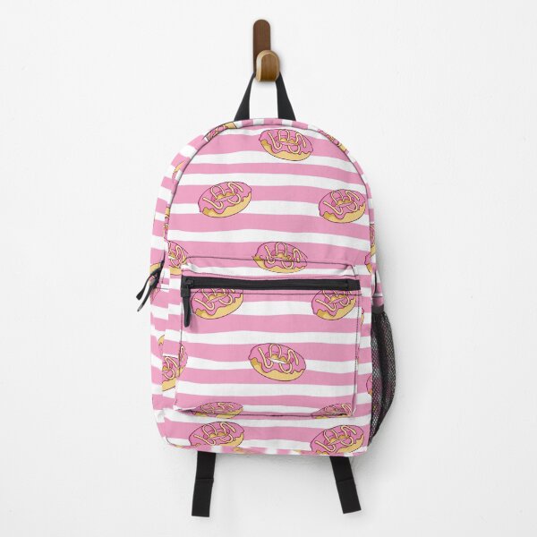 Item preview, Seamless Pattern Cute Strawberry Donut with Colored Doodle Style designed and sold by Peekonet.