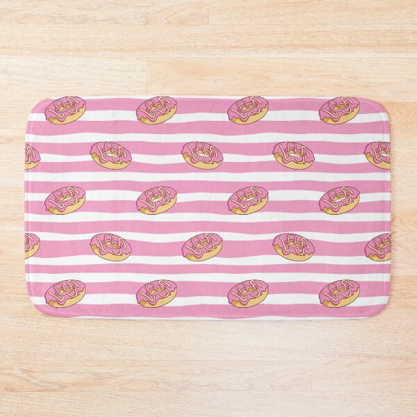 Item preview, Seamless Pattern Cute Strawberry Donut with Colored Doodle Style designed and sold by Peekonet.