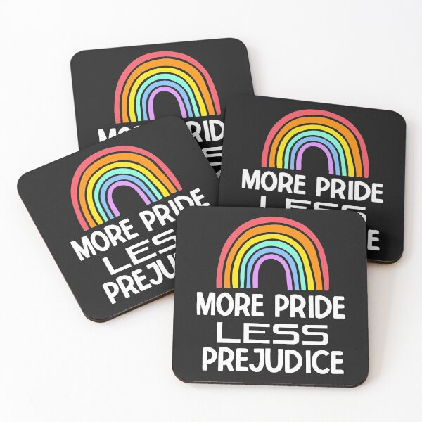 Item preview, More Pride Less Prejudice - Pride Month designed and sold by ChaosReigns91.