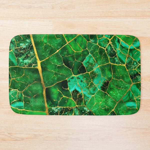 Item preview, Green Marble Leaf designed and sold by k9printart.