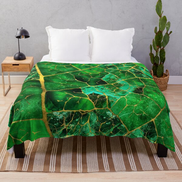 Item preview, Green Marble Leaf designed and sold by k9printart.