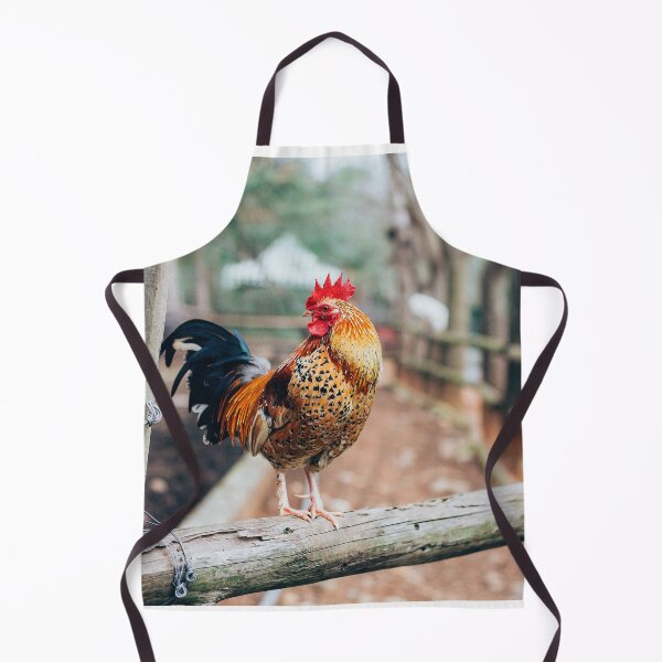Item preview, Cockerel on A Farm - Cock-a-doodle-do - The Charm of Rural Landscape designed and sold by sthNnth.