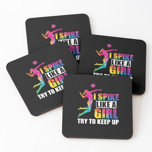 Item preview, Spike Like A Girl Funny Beach Volleyball Gift  designed and sold by mchargue12.