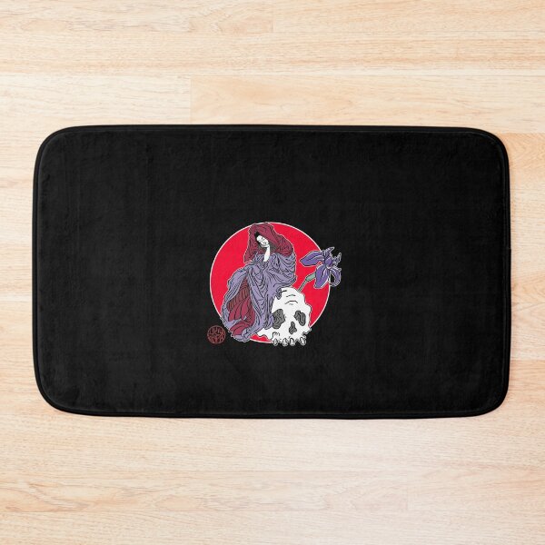 Item preview, Jigoku Dayu - skull and iris designed and sold by Ukiyograph.