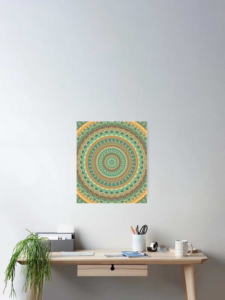 Thumbnail 2 of 3, Poster, Mandala 145 designed and sold by Mandala Of Life.