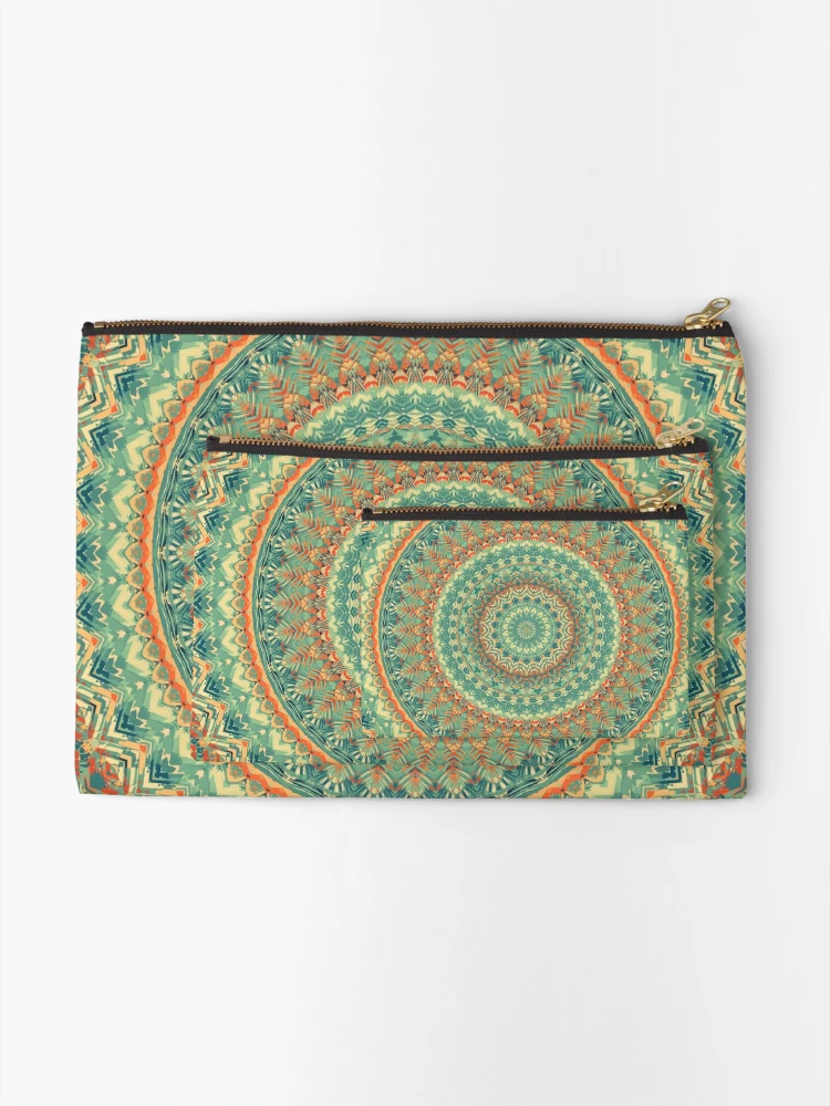 Thumbnail 2 of 4, Zipper Pouch, Mandala 145 designed and sold by Mandala Of Life.