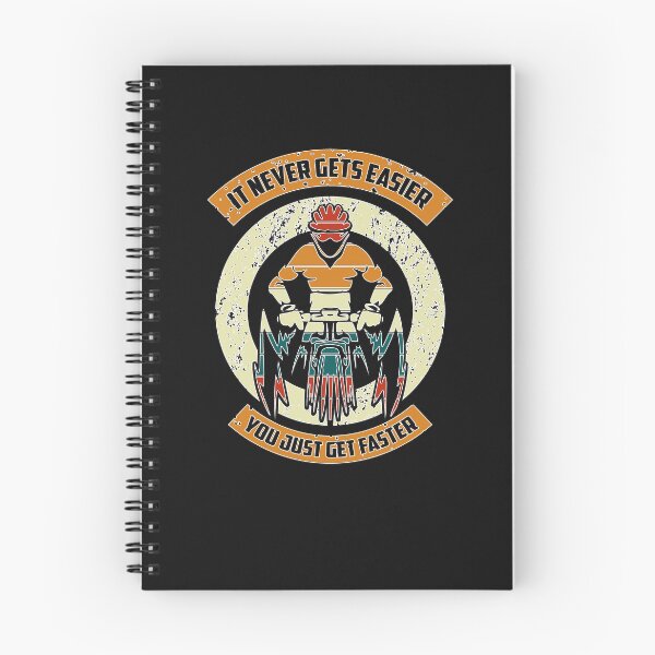 Item preview, It Never Gets Easier You Just Get Faster designed and sold by GACreative63.