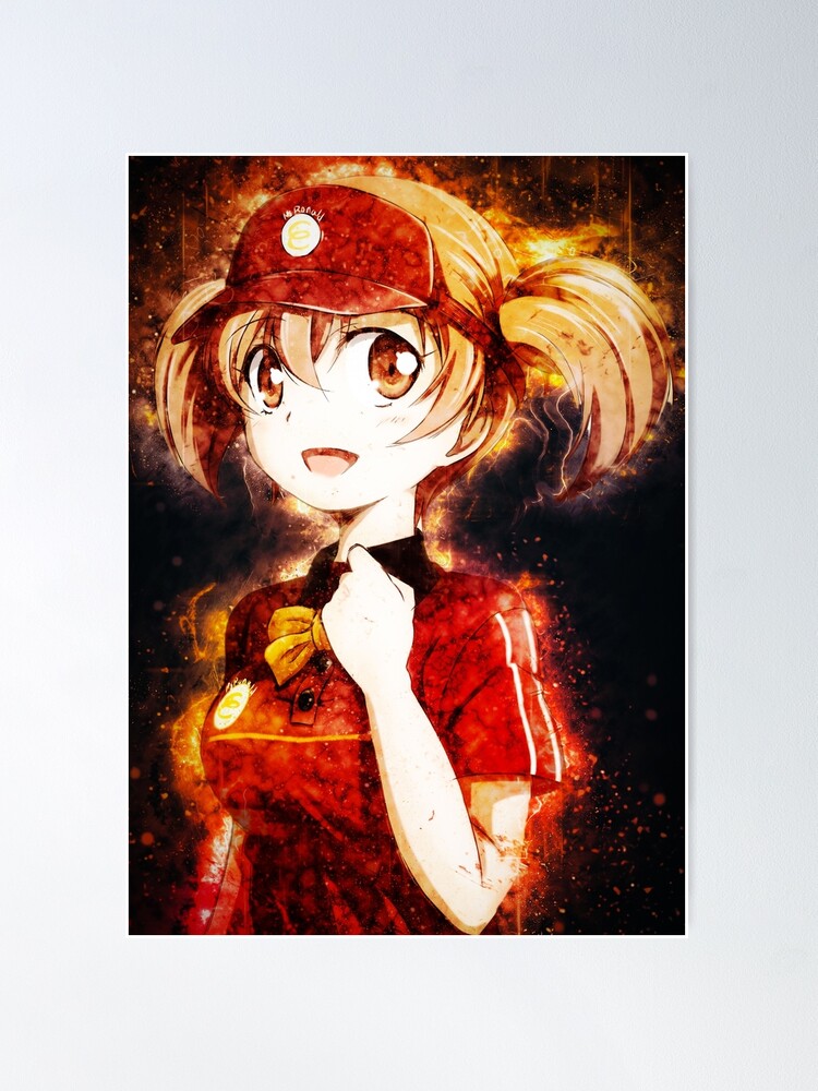 Chiho Sasaki The Devil is a Part timer Poster for Sale by