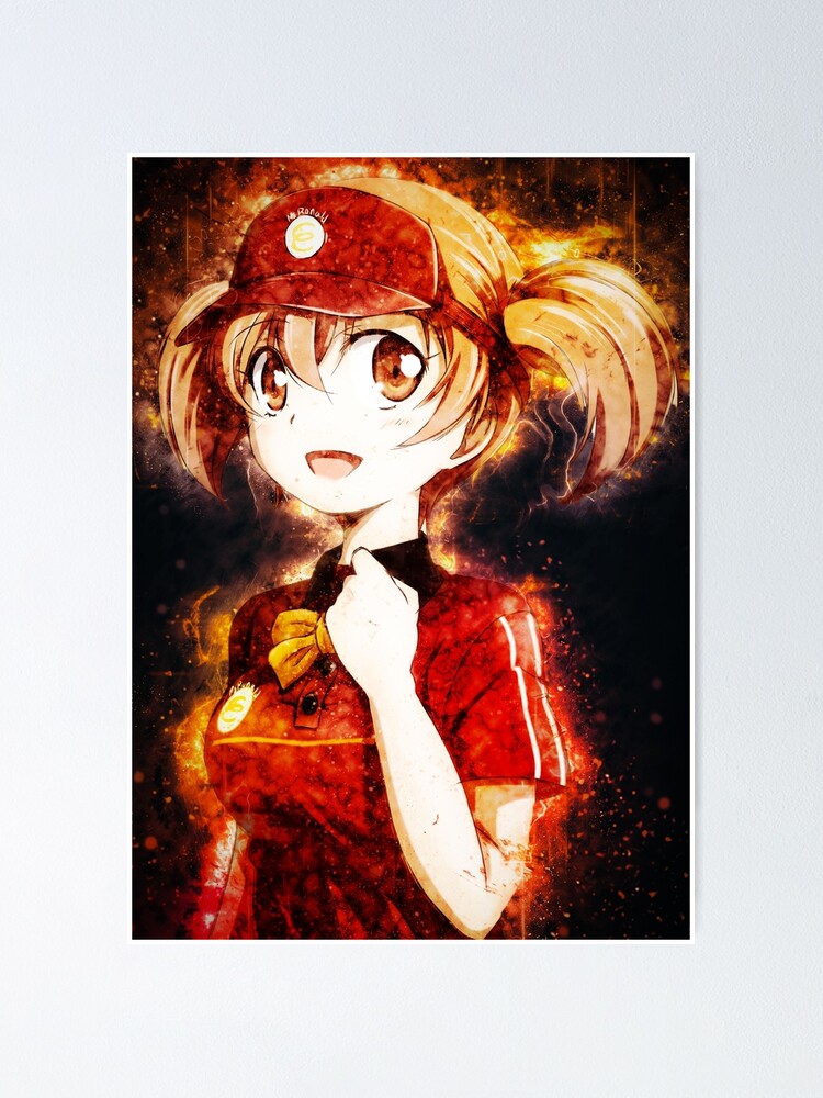 Chiho Sasaki The Devil is a Part timer Poster for Sale by