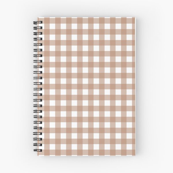 Item preview, brown gingham patterned designed and sold by ImagineKaye.