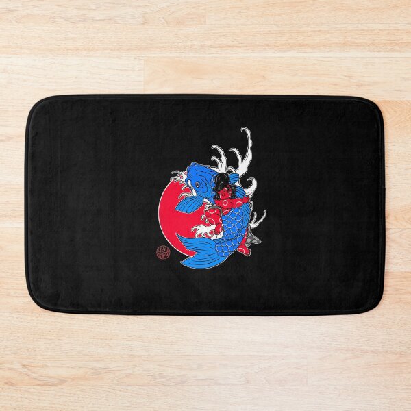 Item preview, Kintaro and the Koi carp designed and sold by Ukiyograph.