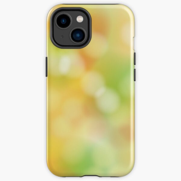 Cushion of pale color blur Pattern iPhone Tough Case