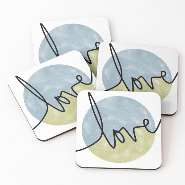 Item preview, LOVE - Circle Line Art designed and sold by RED by Arcanum Studio.