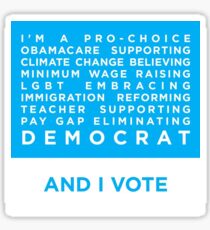 democrat Sticker