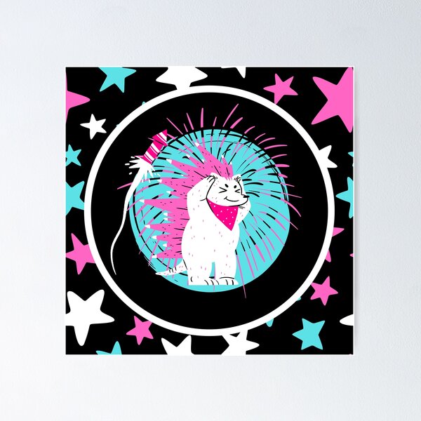 Item preview, Hora de la fiesta - Erizo designed and sold by Shane Diamond.