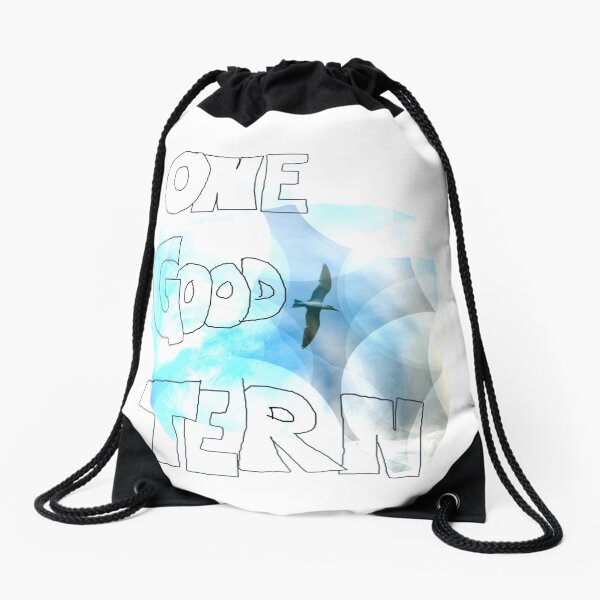 One Good Tern Drawstring Bag