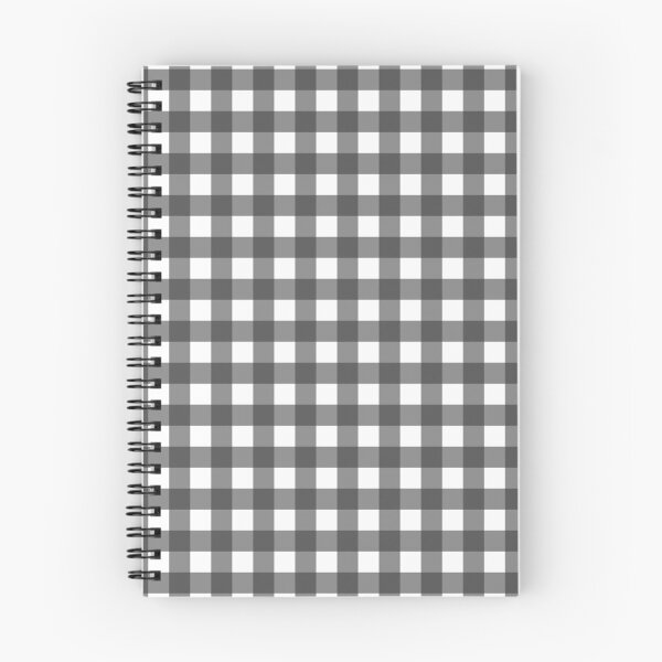Item preview, dark grey gingham patterned designed and sold by ImagineKaye.
