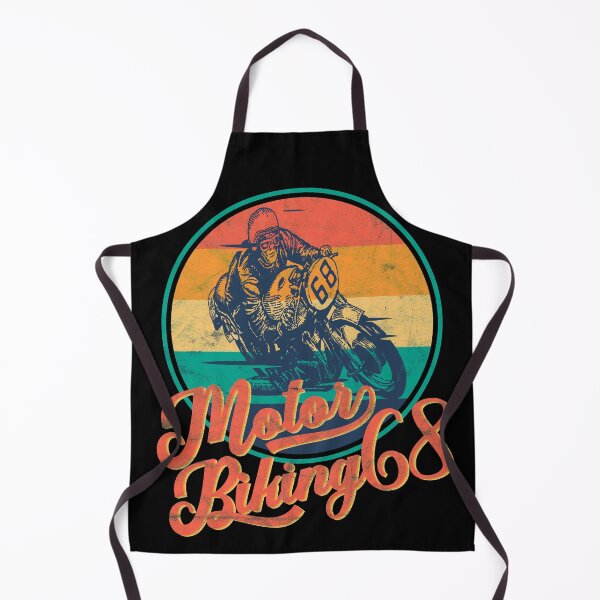 Item preview, Motor Biking 68 / Retro Vintage Motorcycle Rider designed and sold by Roger-C.