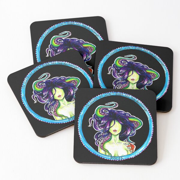 Item preview, Diseño de arquetipo femenino de Piscis designed and sold by StarCrossDesign.