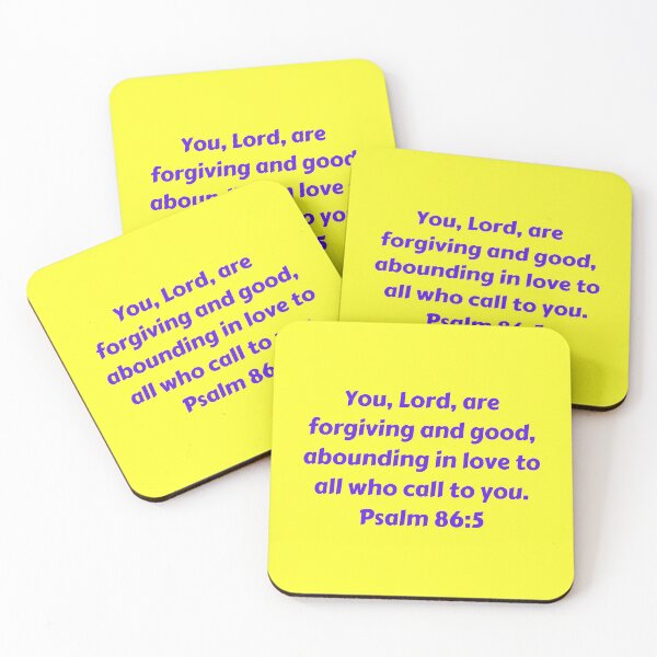 Artikelvorschau, Bible Verse Psalm 86:5 entworfen und verkauft von Prayingwarrior.