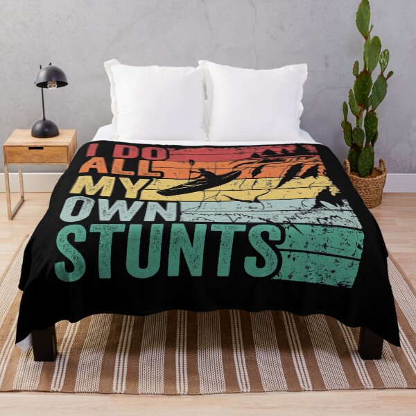 Item preview, I Do All My Own Stunts Kayak Kayaking Funny Gift designed and sold by Stronzi.