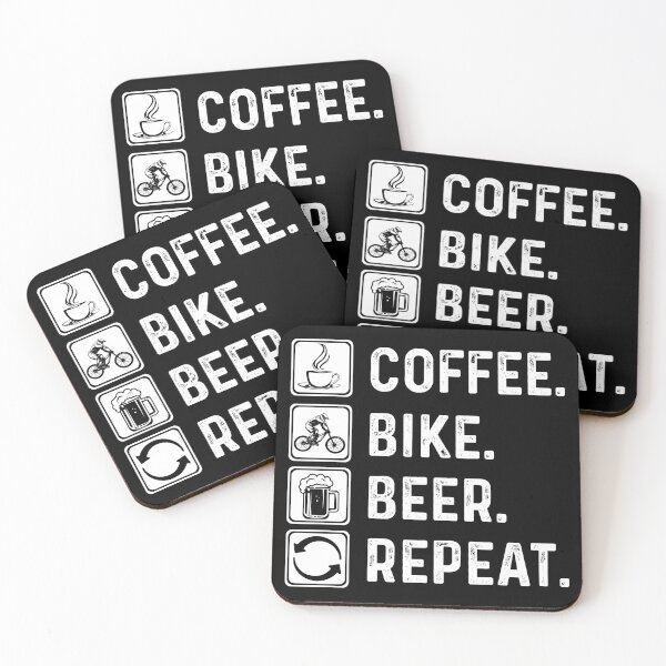 Item preview, Coffee, Bike, Beer, Repeat. designed and sold by digoarpi.