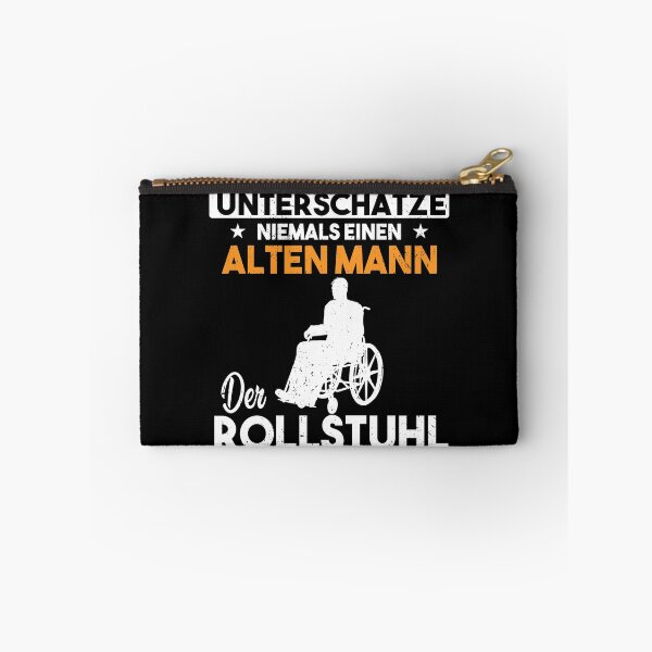 Artikelvorschau, UNTERSCHÄTZE NIEMALS ALTEN MANN DER ROLLSTUHL entworfen und verkauft von Spirit-Designs.