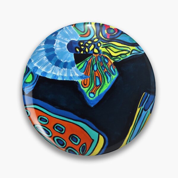 Item preview, Diseño estilizado de mandarin goby, Exotic Fish Collection designed and sold by ban-yo.
