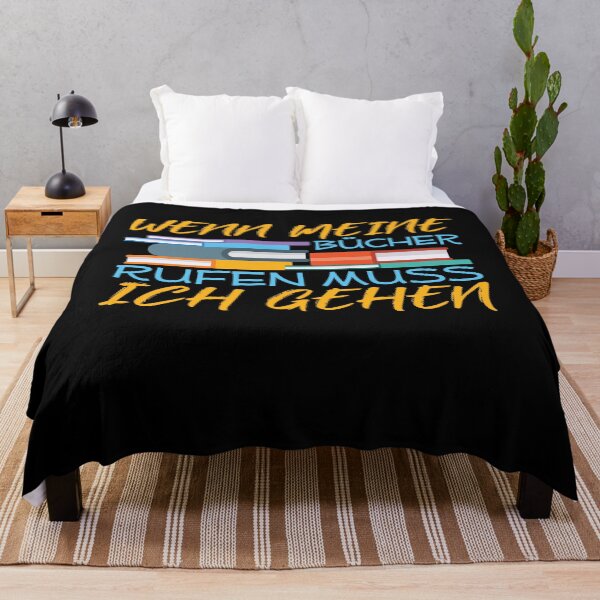 Artikelvorschau, WENN MEINE BÜCHER RUFEN MUSS ICH GEHEN entworfen und verkauft von Spirit-Designs.