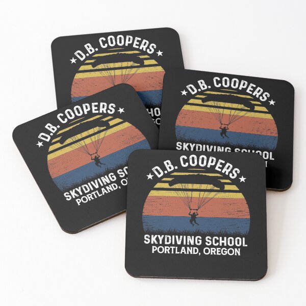 Item preview, DB coopers skydiving school Portland oregon designed and sold by pnkpopcorn.