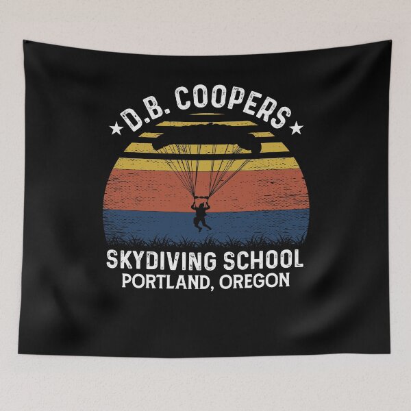 Item preview, DB coopers skydiving school Portland oregon designed and sold by pnkpopcorn.