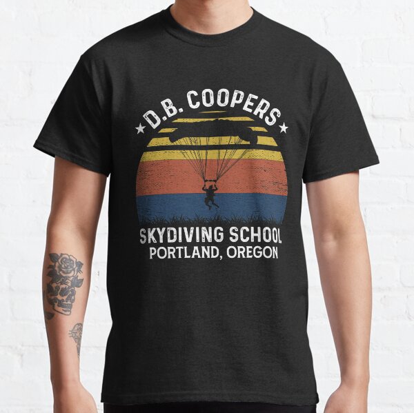 Item preview, DB coopers skydiving school Portland oregon designed and sold by pnkpopcorn.