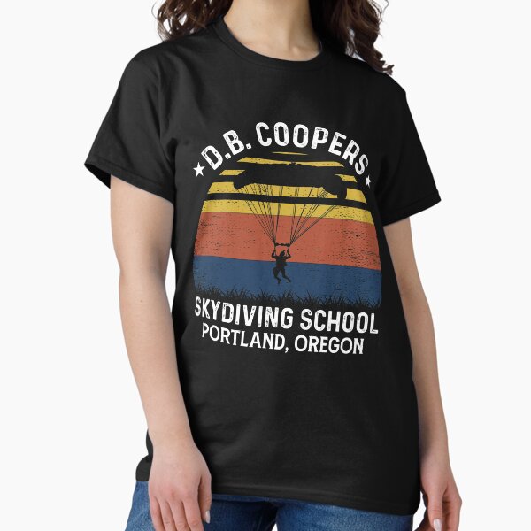 Item preview, DB coopers skydiving school Portland oregon designed and sold by pnkpopcorn.