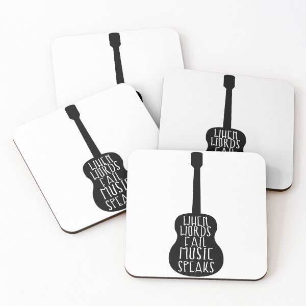 Item preview, When Words Fail Music Speaks  designed and sold by VikiQuick.