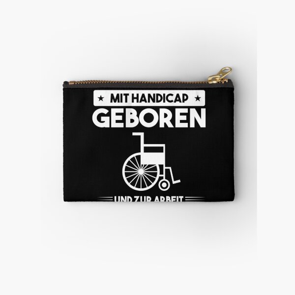 Item preview, MIT HANDICAP GEBOREN UND ZUR ARBEIT GEZWUNGEN designed and sold by Spirit-Designs.