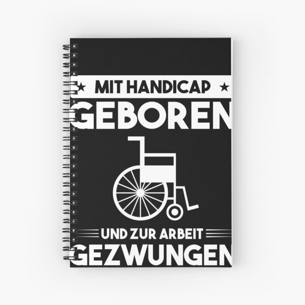 Item preview, MIT HANDICAP GEBOREN UND ZUR ARBEIT GEZWUNGEN designed and sold by Spirit-Designs.