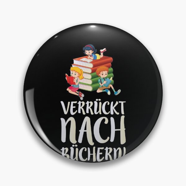 Item preview, VERRUeCKT NACH BUeCHERN designed and sold by Spirit-Designs.
