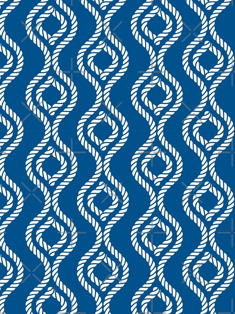 Thumbnail 4 of 4, iPhone Case, Marine Rope Pattern designed and sold by cotros.