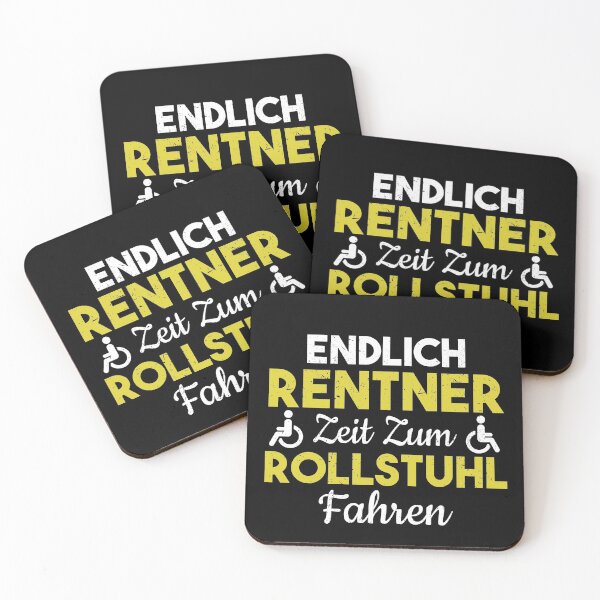 Artikelvorschau, ENDLICH RENTNER ZEIT ZUM ROLLSTUHL FAHREN entworfen und verkauft von Spirit-Designs.