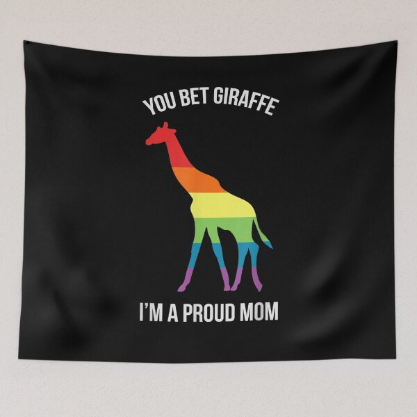 Item preview, You Bet Giraffe I'm A Proud Mom Mother Mama Gift  designed and sold by mchargue12.