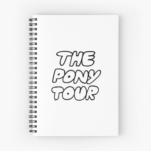 Item preview, The Pony Tour Rex Orange County Text (White and Black) designed and sold by hashtagFofa.