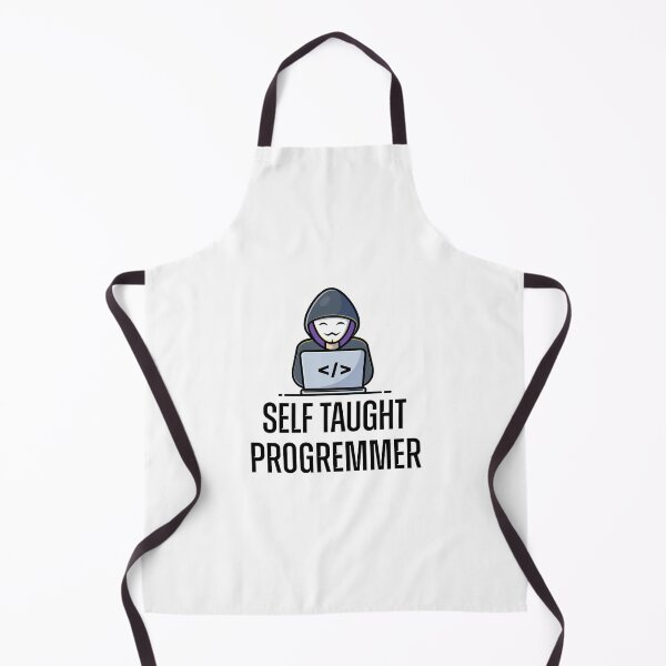 Item preview, SELF TAUGHT PROGREMMER DESIGN designed and sold by OxmatDesign.