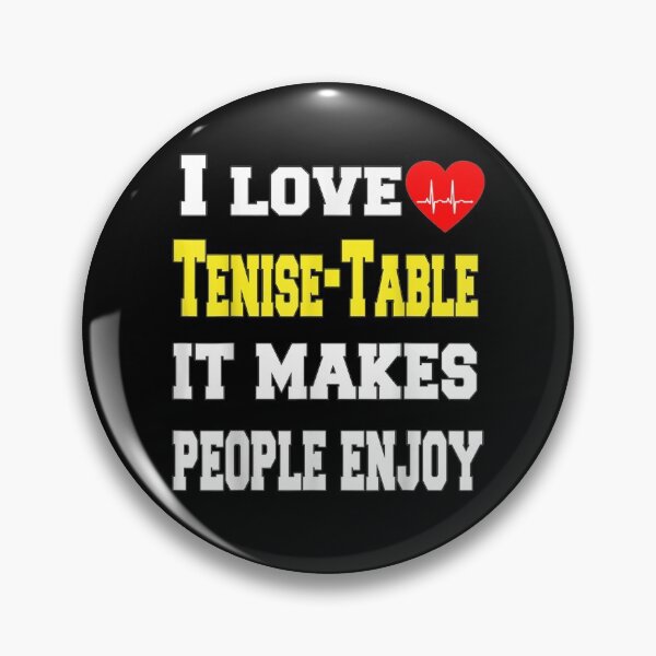 Artikelvorschau, I Love Table Tennis Gift entworfen und verkauft von mchargue12.