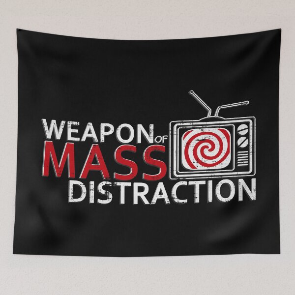Item preview, Weapon Of Mass Distraction designed and sold by AngstHyphen.